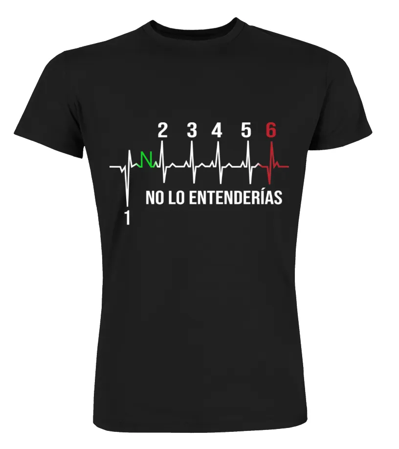 1 2 3 4 5 6 No lo entenderías Camisetas Cuello Redondo Premium Unisex