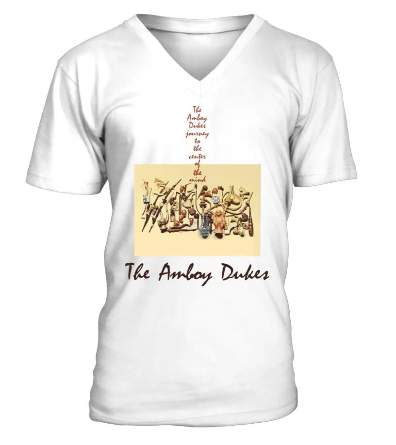 187WT. THE AMBOY DUKES  JOURNEY TO THE CENTER OF THE MIND CAMISETA CUELLO EN V UNISEX