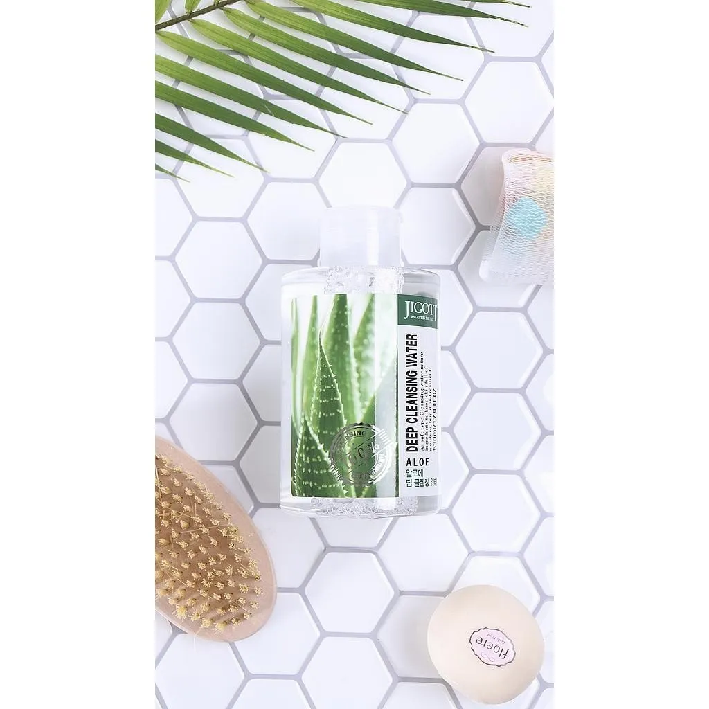 Agua micelar Jigott Aloe Deep Cleansing Water 530ml