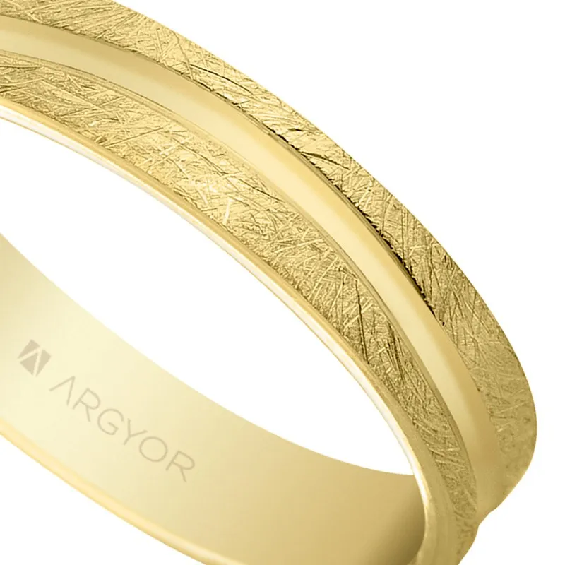Alianza para boda oro amarillo 4mm. Argyor 5140511