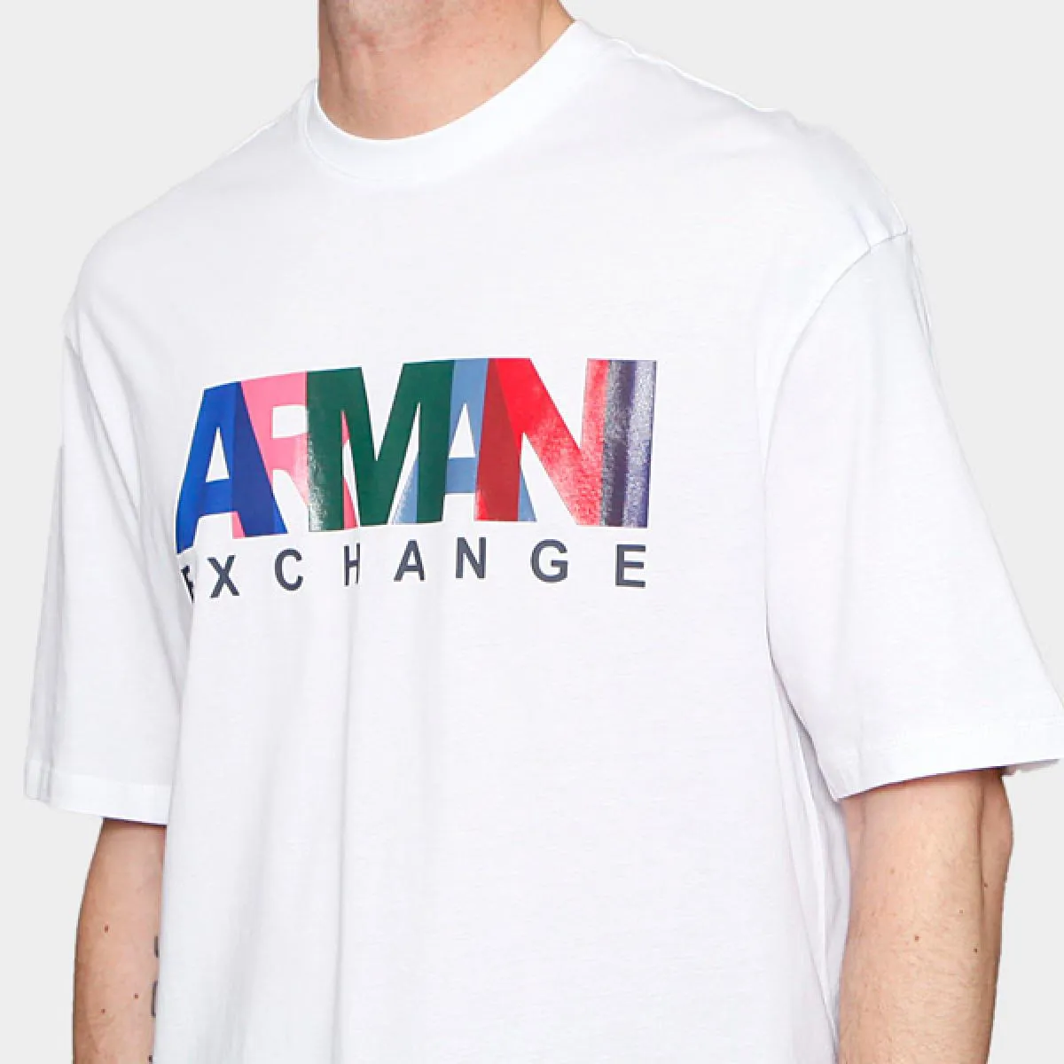 ARMANI EXCHANGE  CAMISETA BLANCA