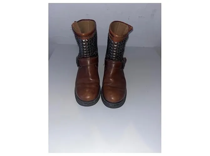 Ash botines Castaño 