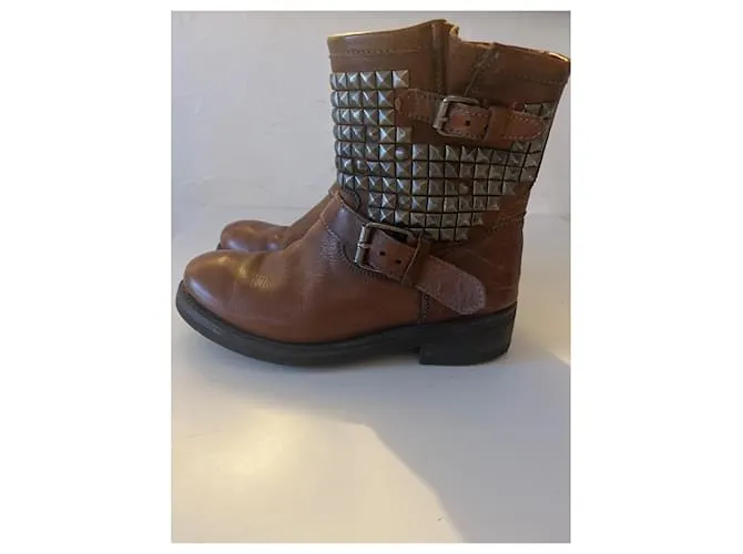 Ash botines Castaño 