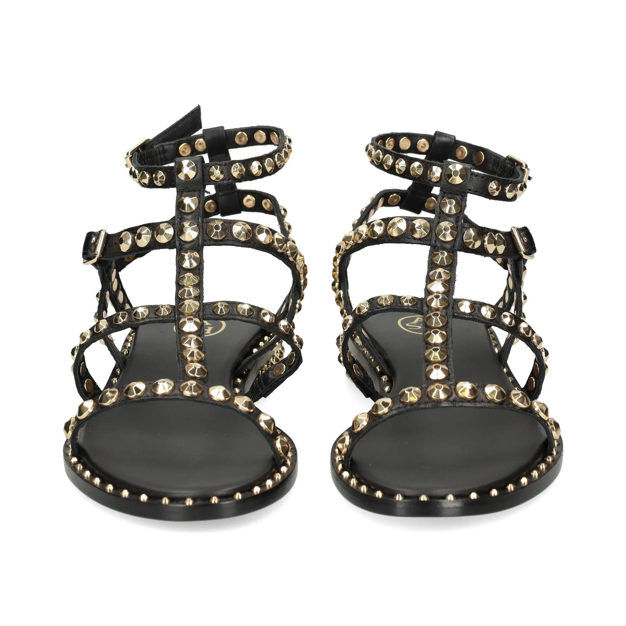 ASH Sandalias planas de Mujer 01 BLACK/ARIELG