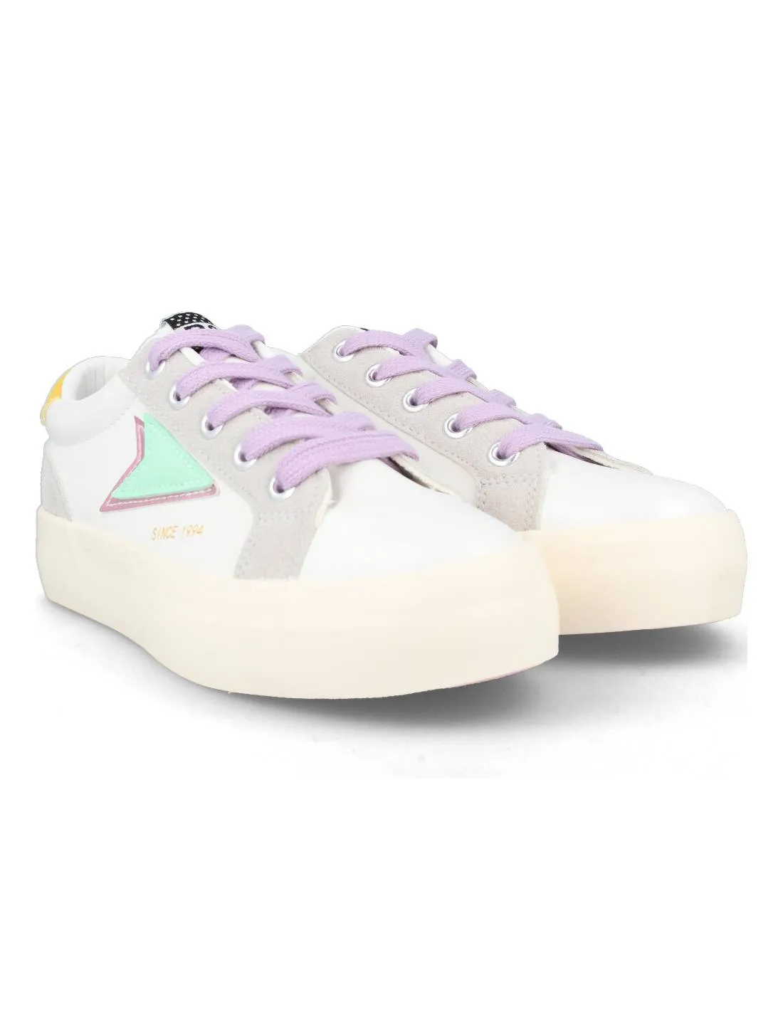 B&W  ZAPATILLA CASUAL PLATAFORMA MICROPANA MULTI