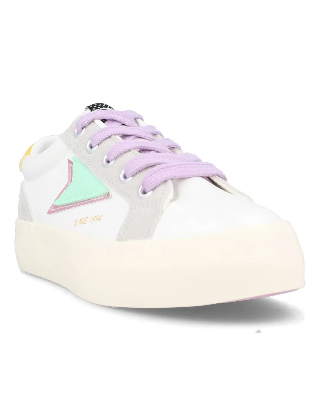 B&W  ZAPATILLA CASUAL PLATAFORMA MICROPANA MULTI
