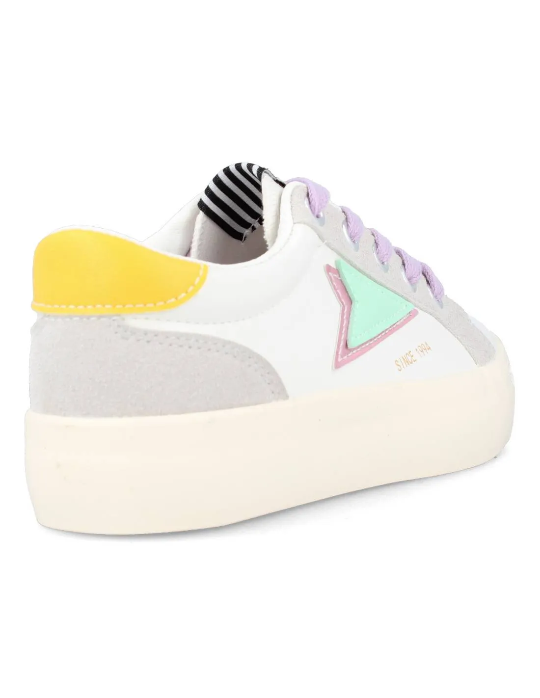 B&W  ZAPATILLA CASUAL PLATAFORMA MICROPANA MULTI