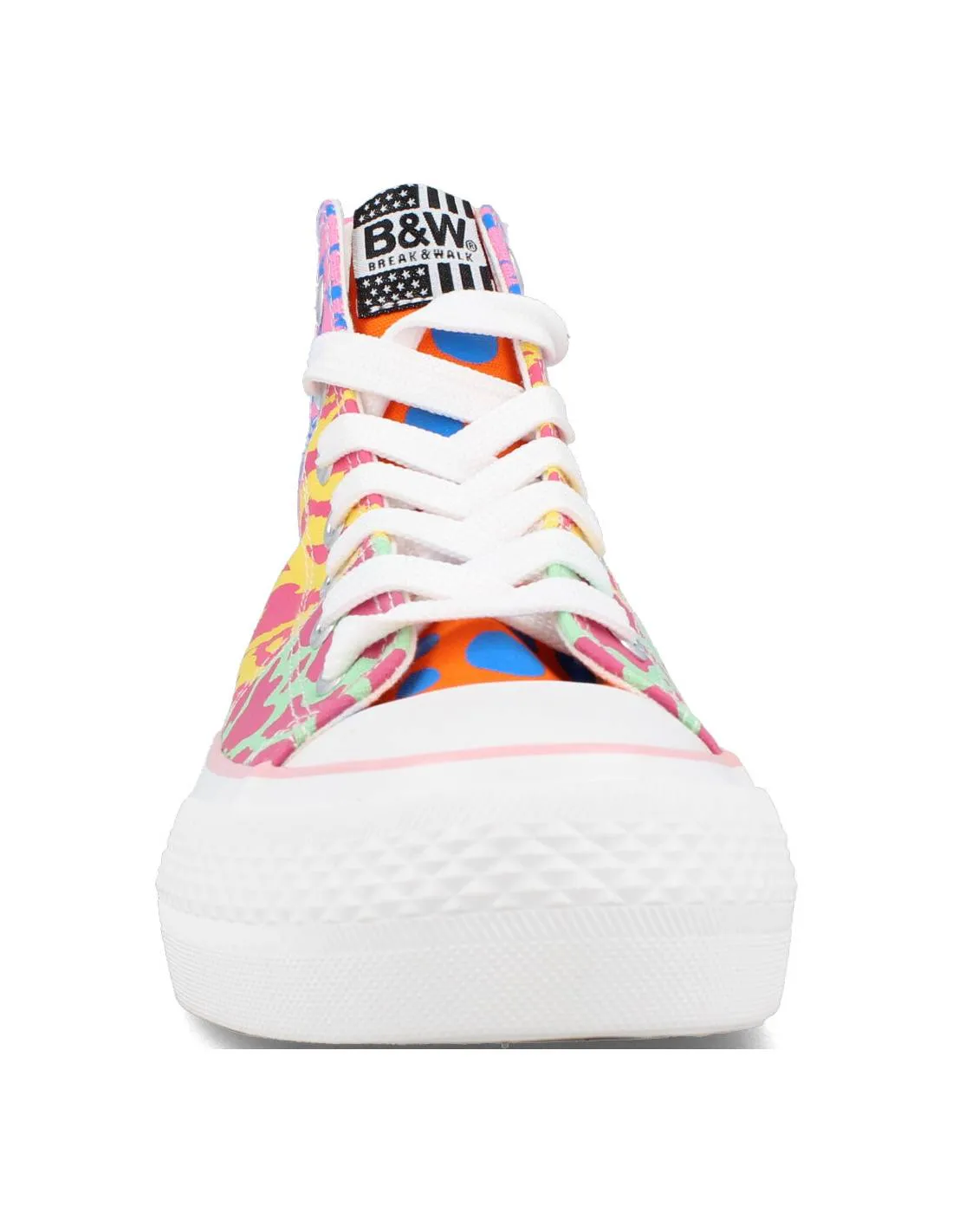 B&W  ZAPATILLAS ALTAS FANTASY MULTICOLOR
