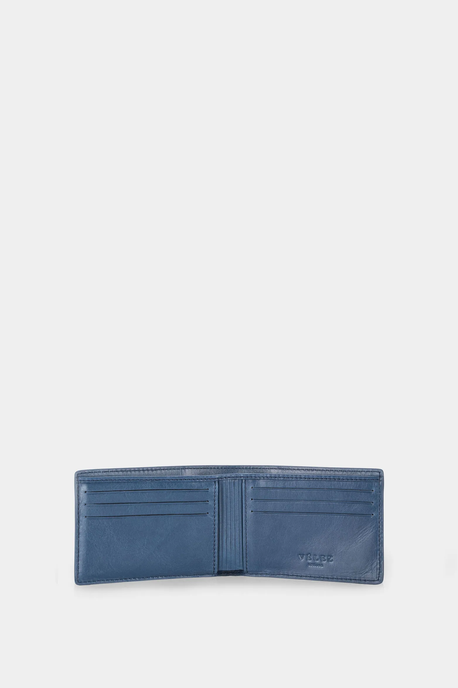 Billetera draco de cuero para hombre mezcla de texturas