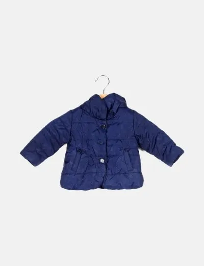 BIRB Chaqueta azul acolchada