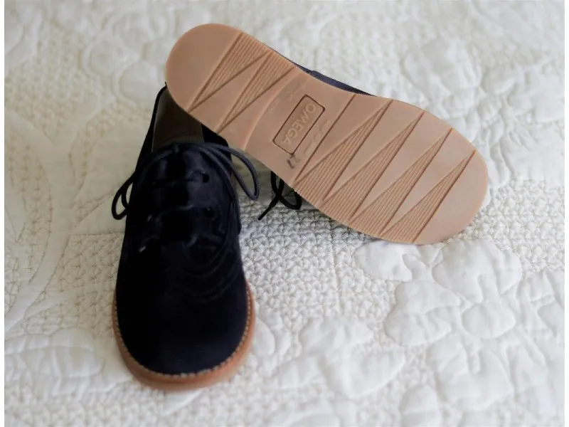 BLUCHER DE PIEL SERRAJE 11290 PIRUFIN EN COLOR MARINO