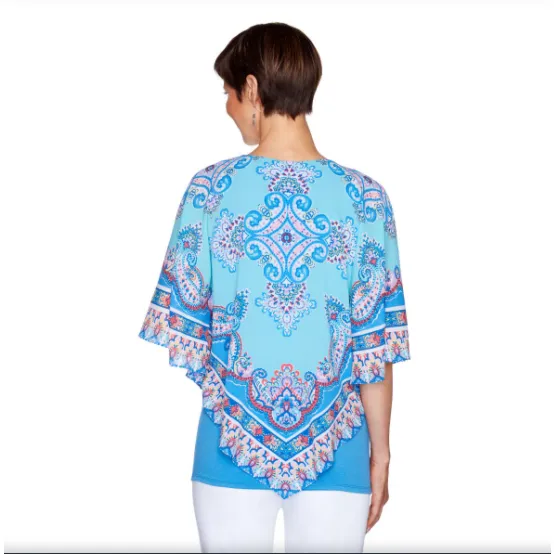 BLUSA MANGA LARGA TURMULTICOLOR RUBY RD