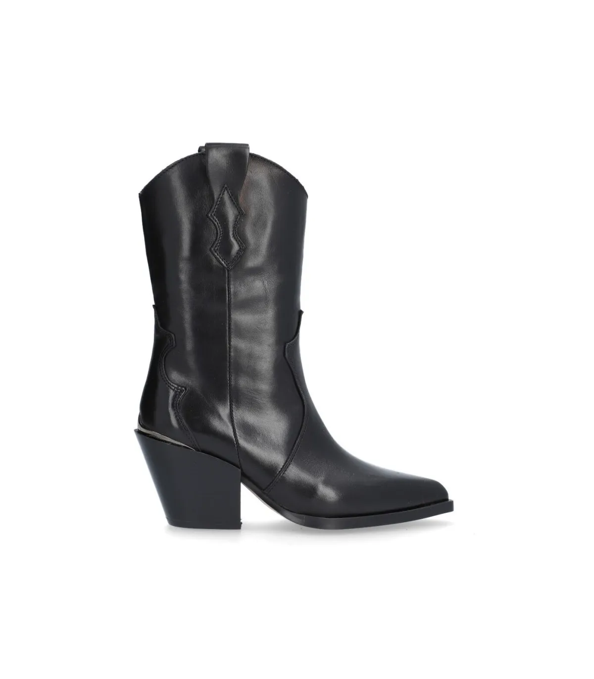 Bota de Alpe en piel color negro