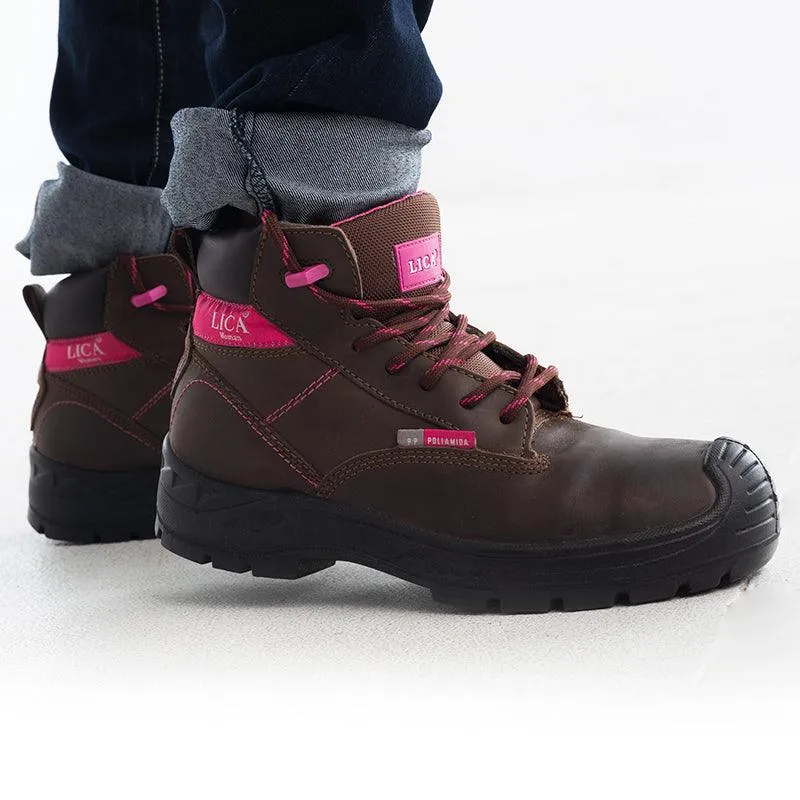Bota de seguridad para dama mod. 767PLUS marca LICA