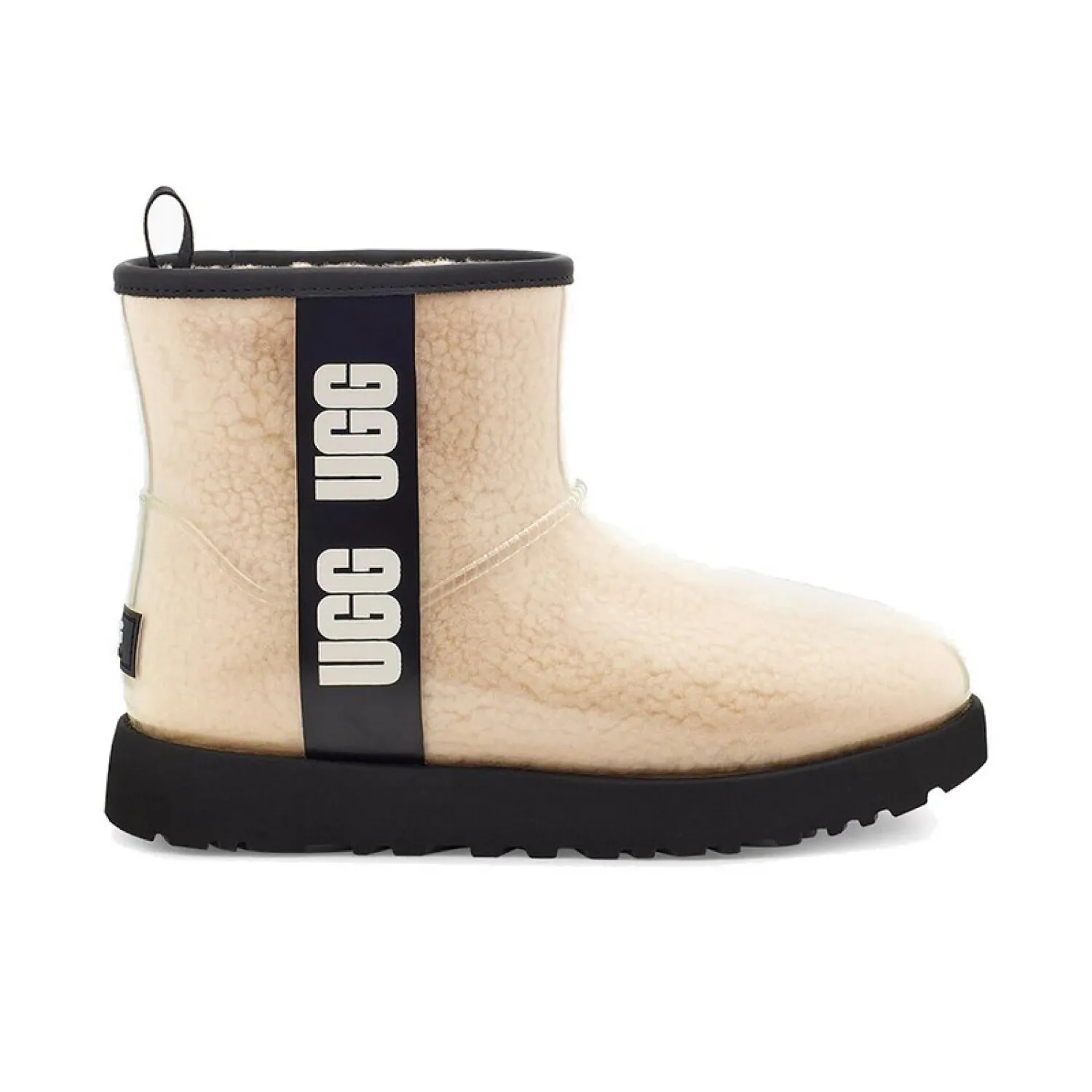 BOTAS UGG CLASSIC CLEAR MINI  BEIGE