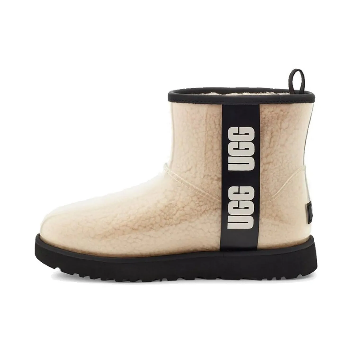 BOTAS UGG CLASSIC CLEAR MINI  BEIGE