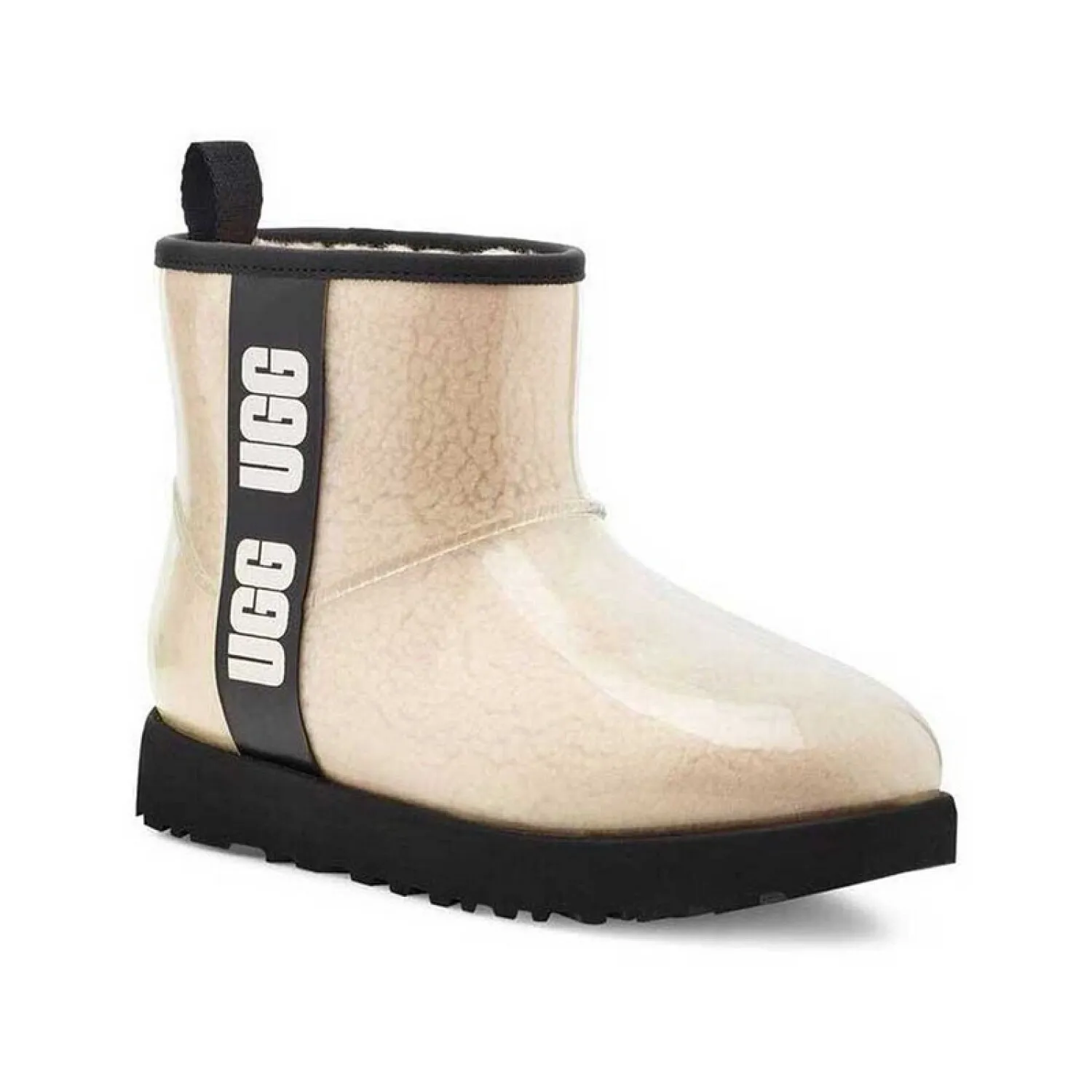 BOTAS UGG CLASSIC CLEAR MINI  BEIGE