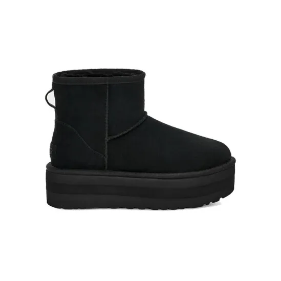 BOTAS UGG CLASSIC MINI PLATFORM  NEGRO