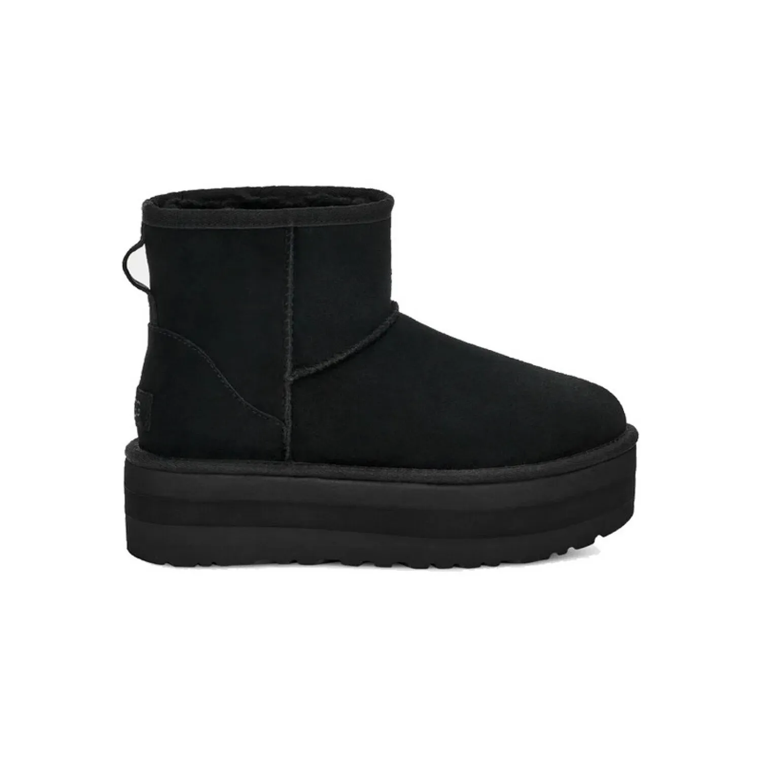 BOTAS UGG CLASSIC MINI PLATFORM  NEGRO