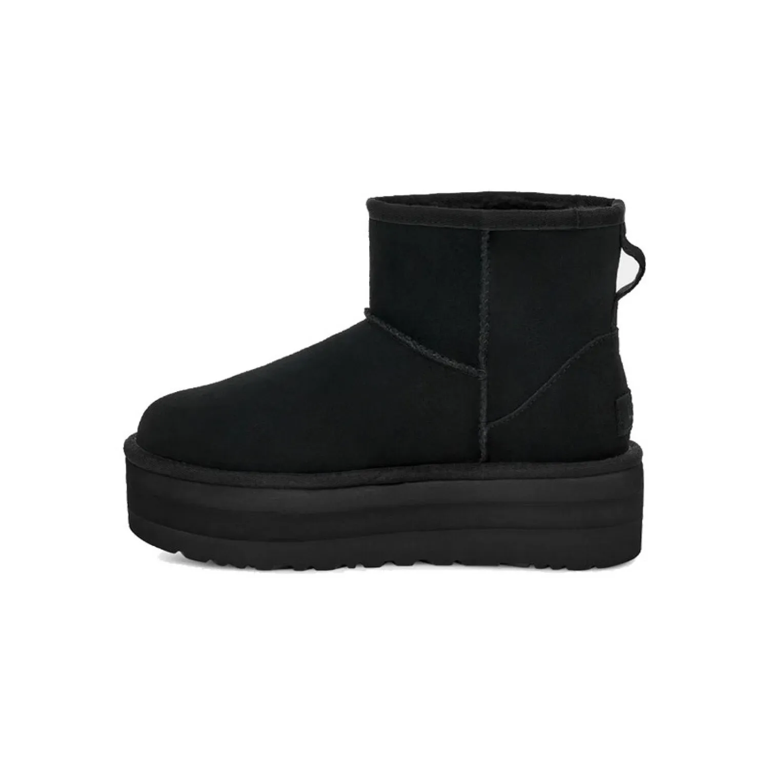 BOTAS UGG CLASSIC MINI PLATFORM  NEGRO