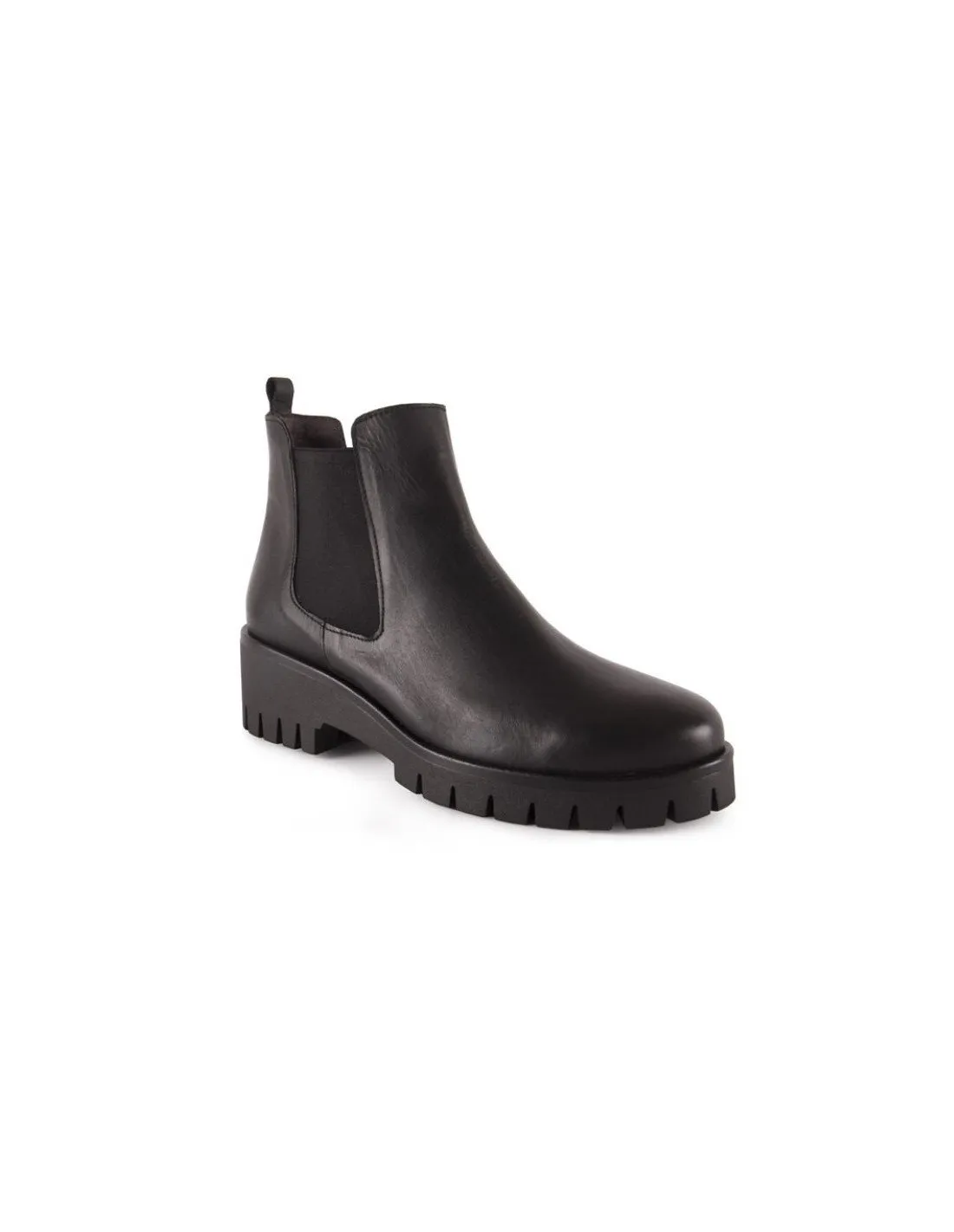 Botines chelsea mujer piel