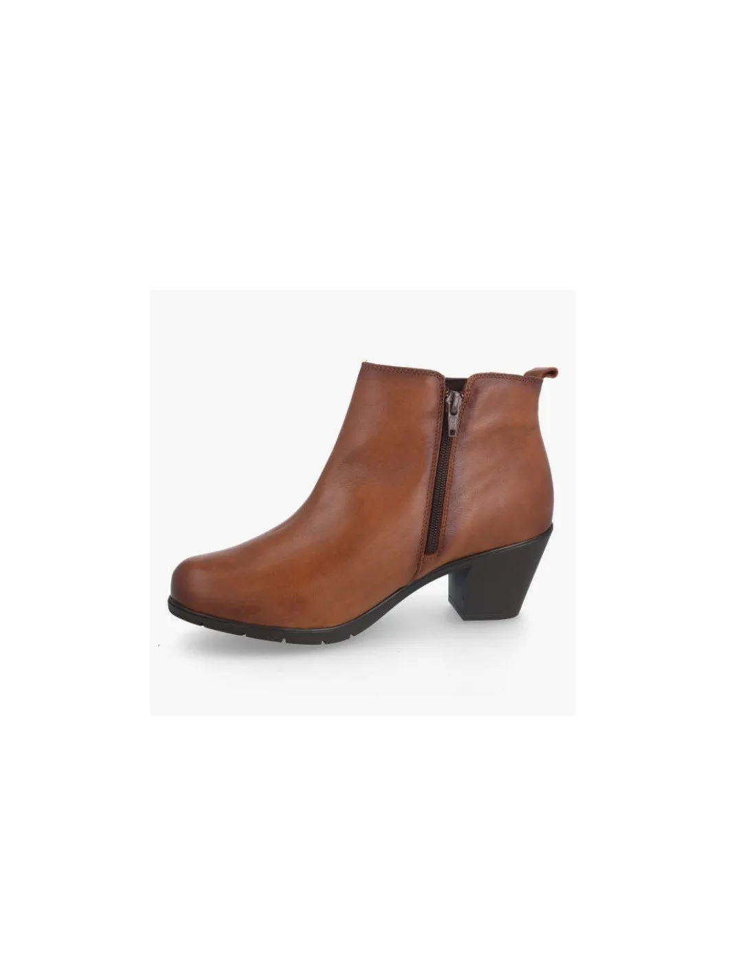 Botines cómodos mujer piel