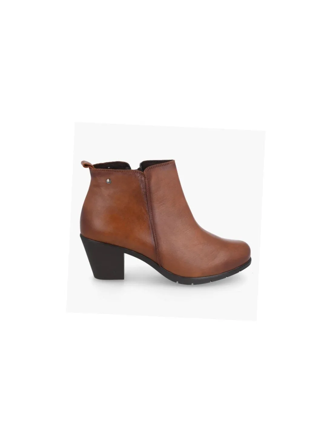 Botines cómodos mujer piel