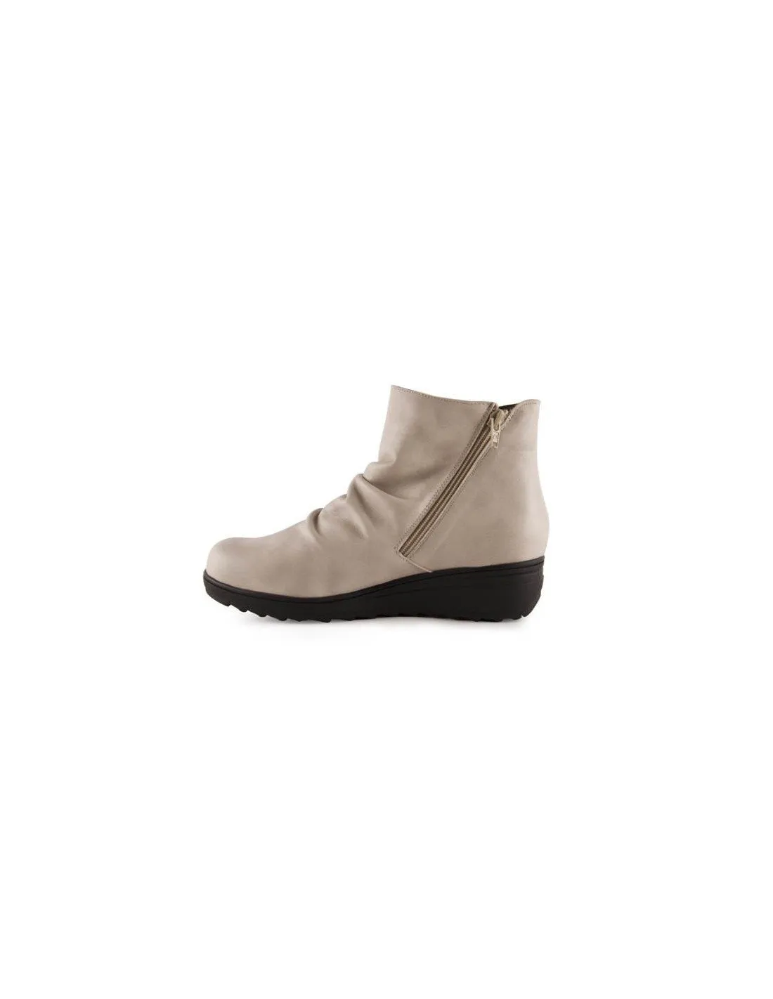 Botines cómodos piel