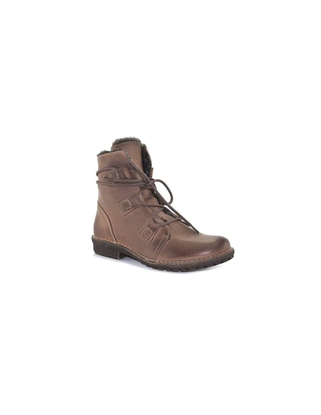 Botines mujer calentitos Boleta cuero