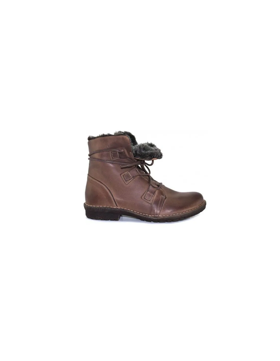 Botines mujer calentitos Boleta cuero