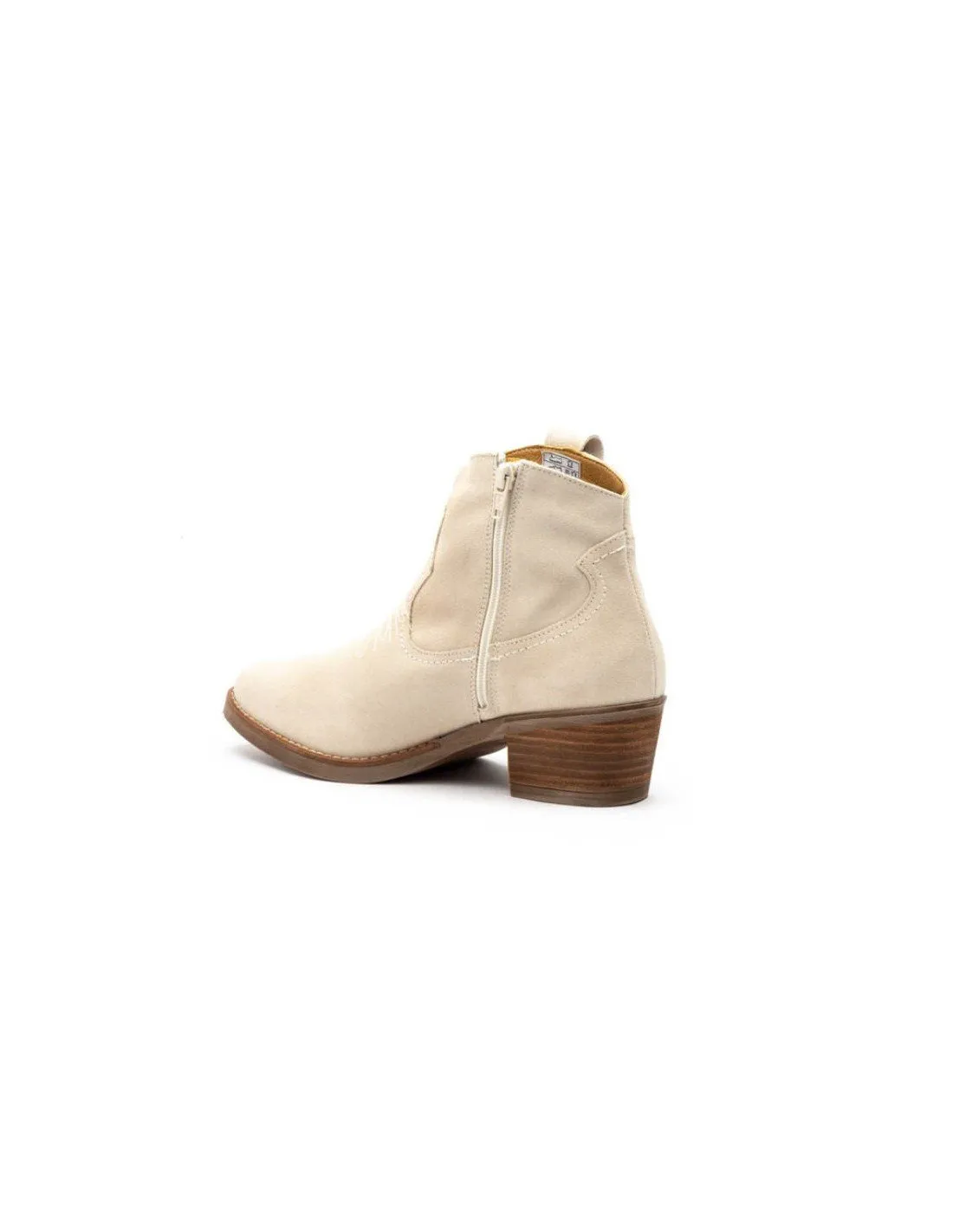 Botines Mujer Camperos Piel