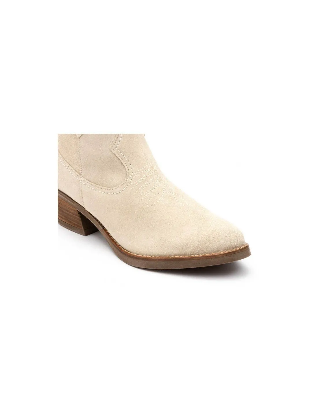 Botines Mujer Camperos Piel