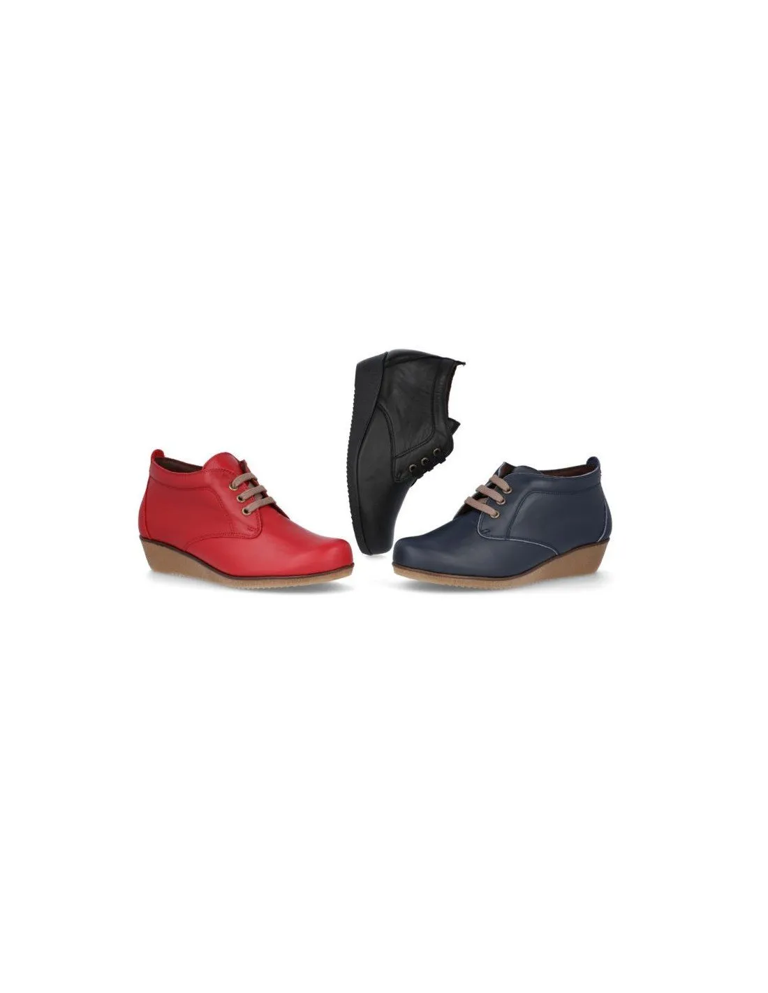Botines Mujer Cordoneras