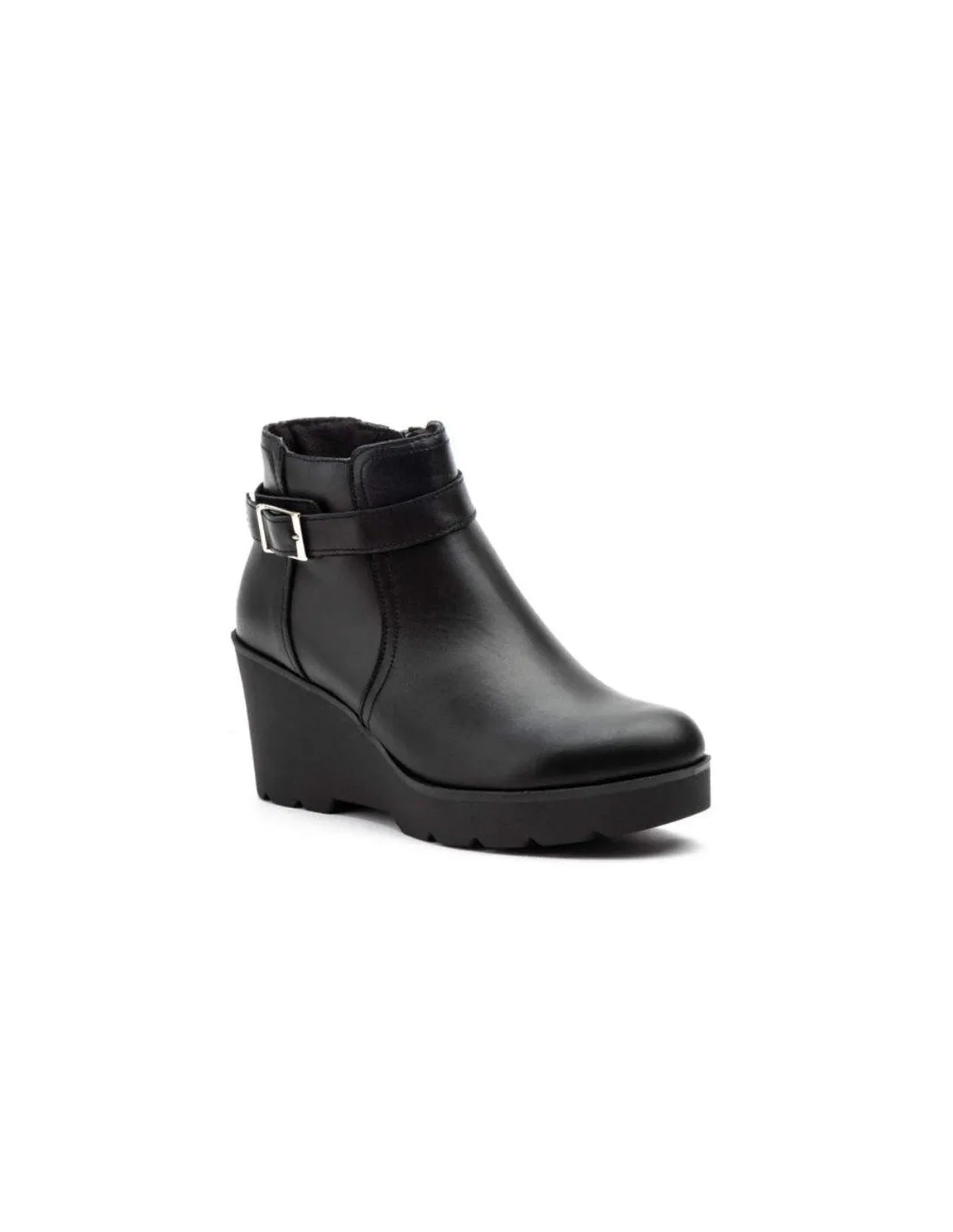 Botines mujer plataforma cuña