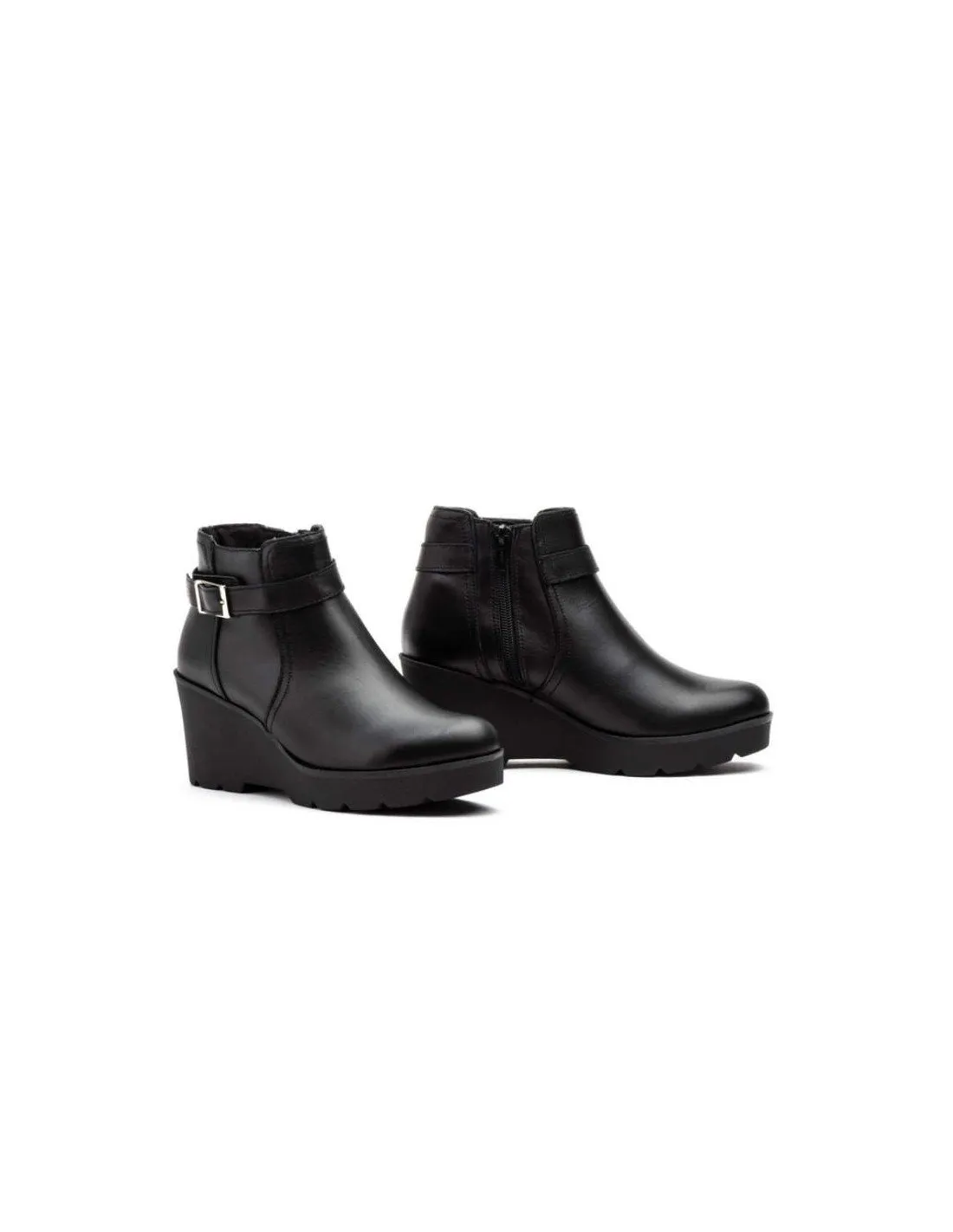 Botines mujer plataforma cuña