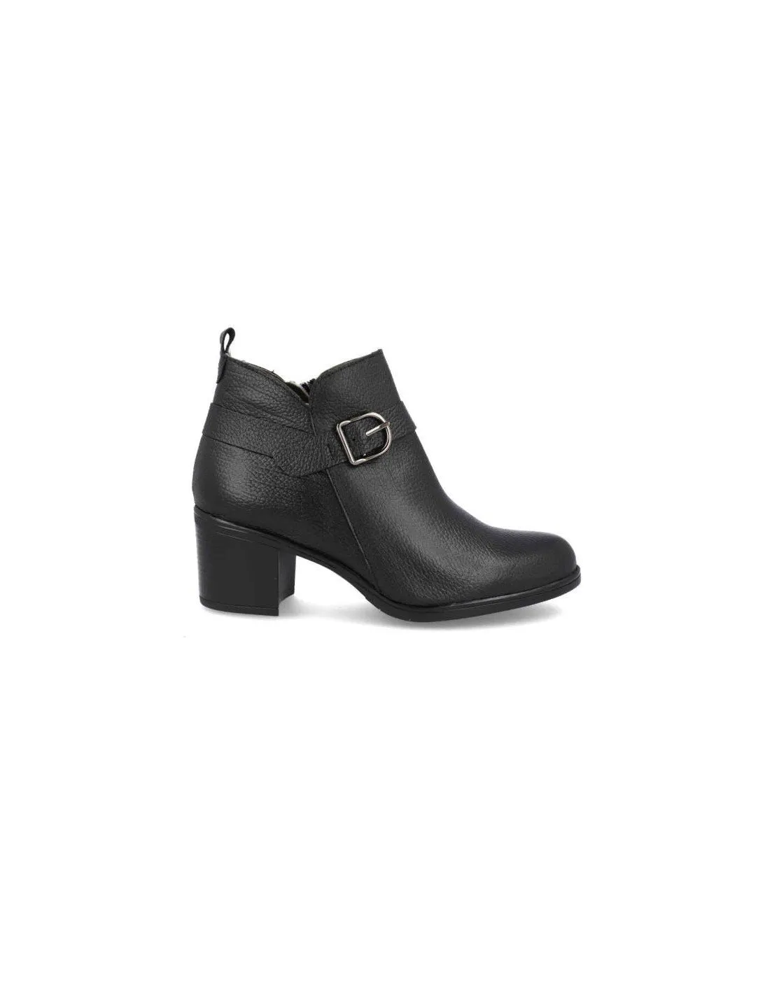 Botines mujer vestir hebilla