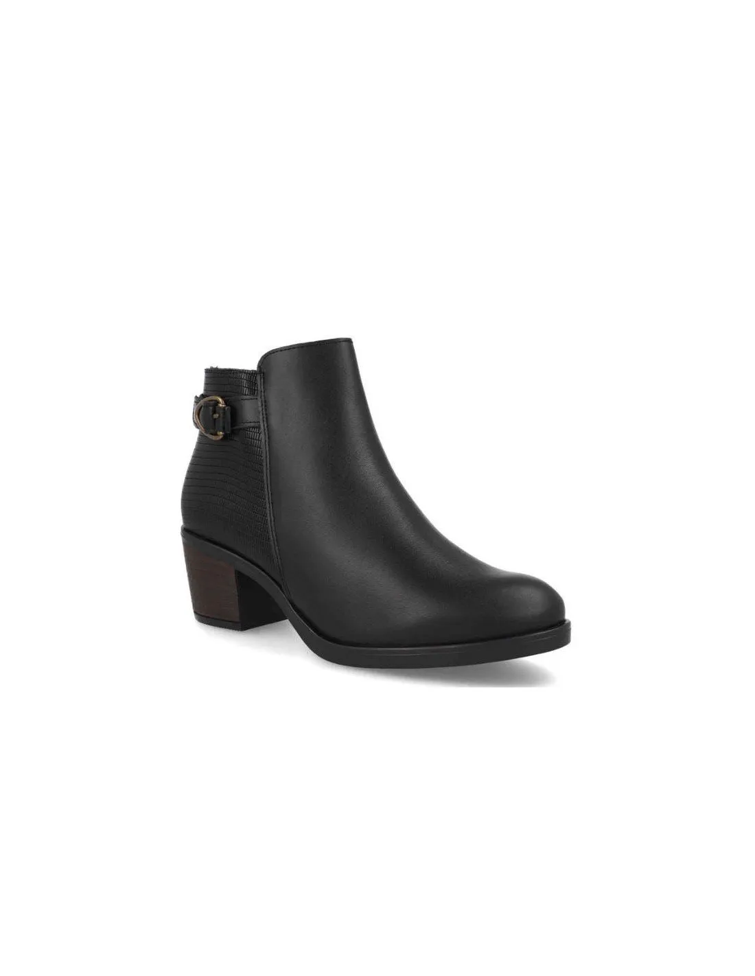 Botines mujer vestir piel
