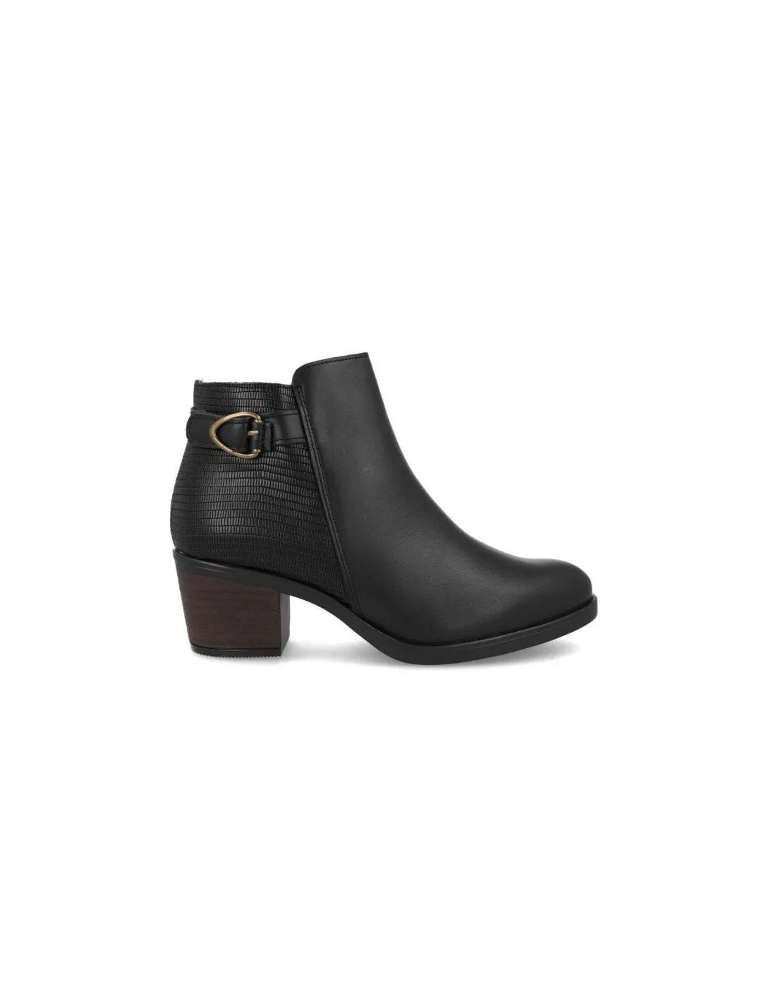 Botines mujer vestir piel