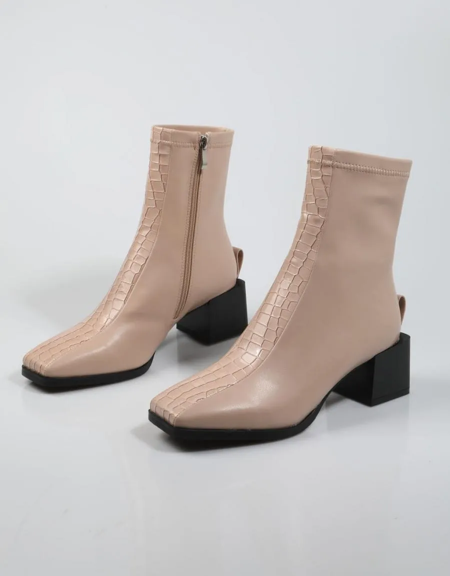  botins NOA HARMON 8887 Kelly en Bege 81097
