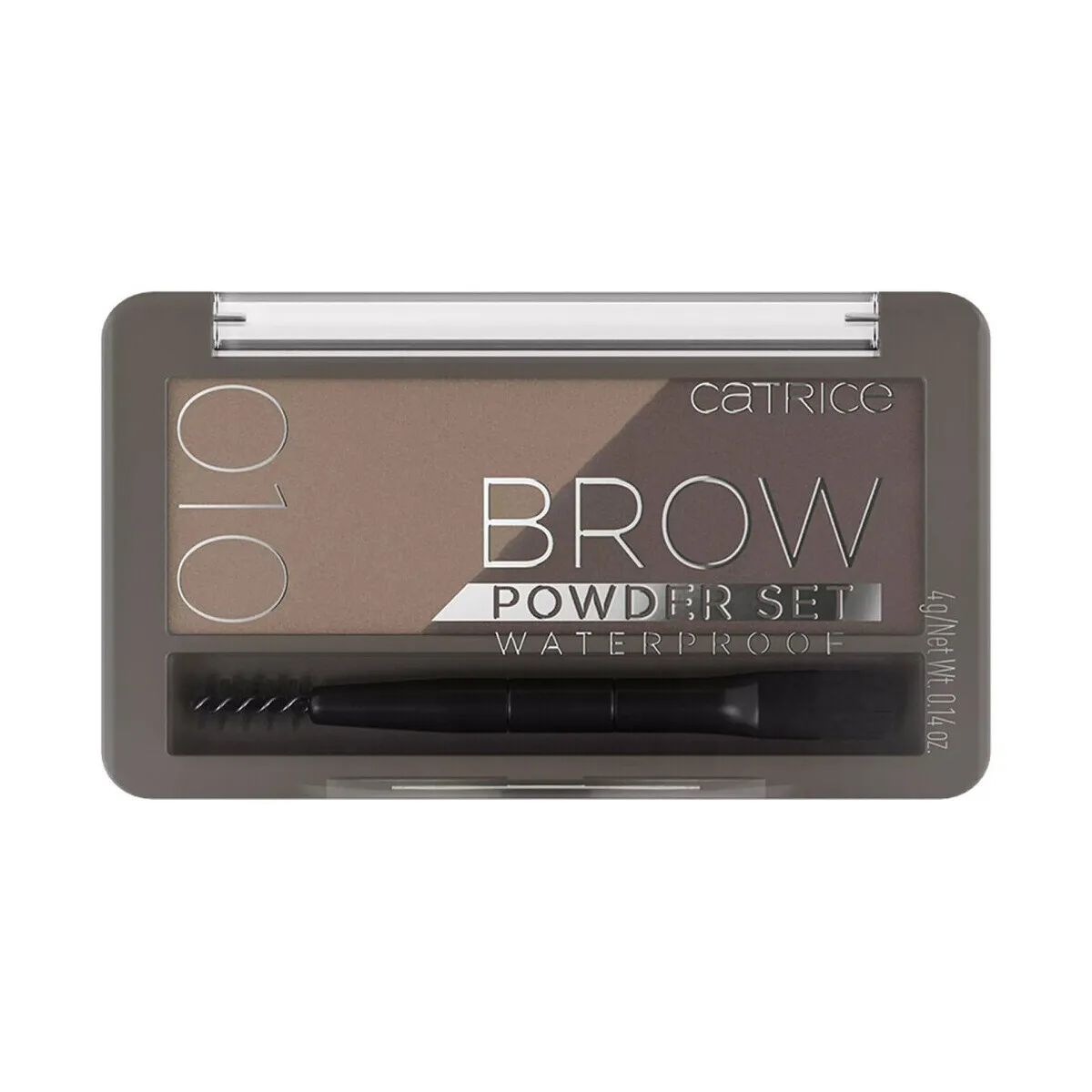BROW POWDER SET WATERPROOF DUO  10 ASH BLOND  10 ASH BLOND