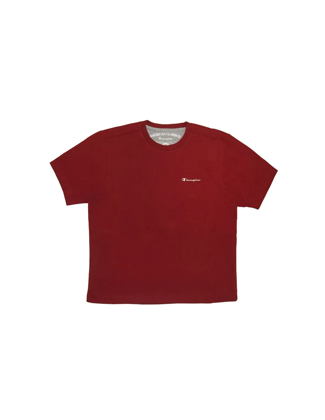 Camiseta Champion Manga Corta Rojo Hombre