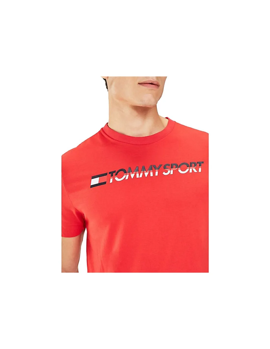 Camiseta de Fitness Tommy Hilfiger Logo Chest