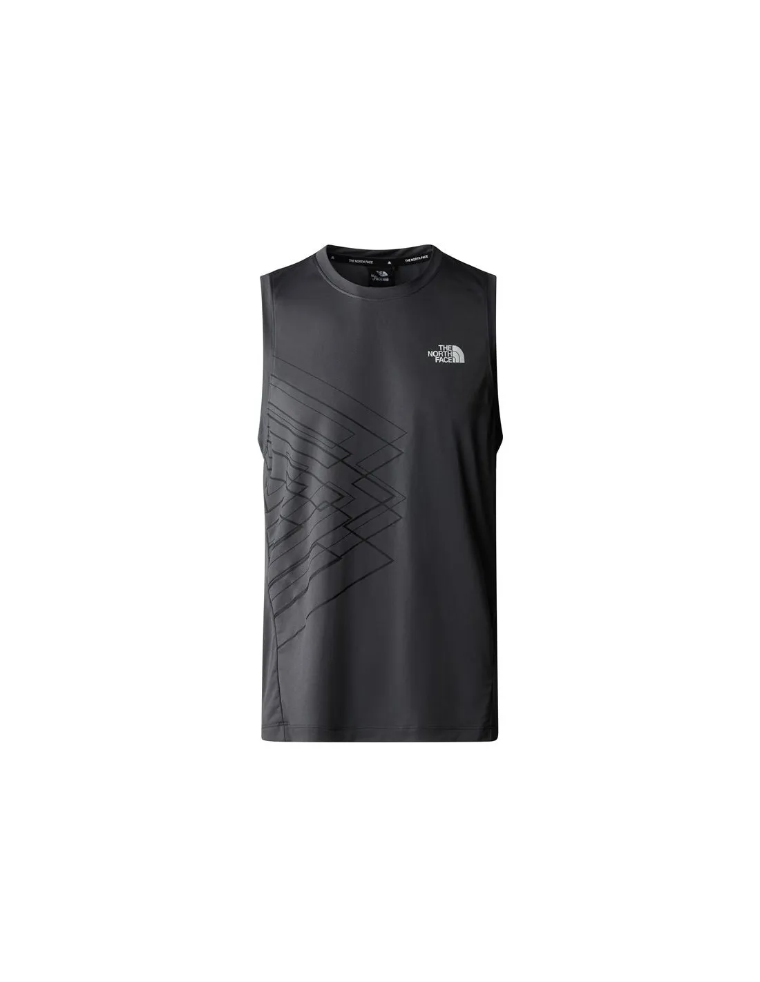 Camiseta de Montaña The North Face Ma Tank Graphic Hombre Gris