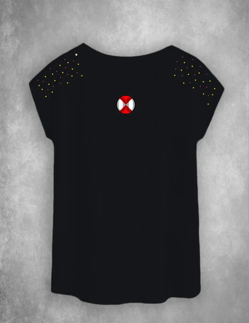 Camiseta de mujer BRI negro
