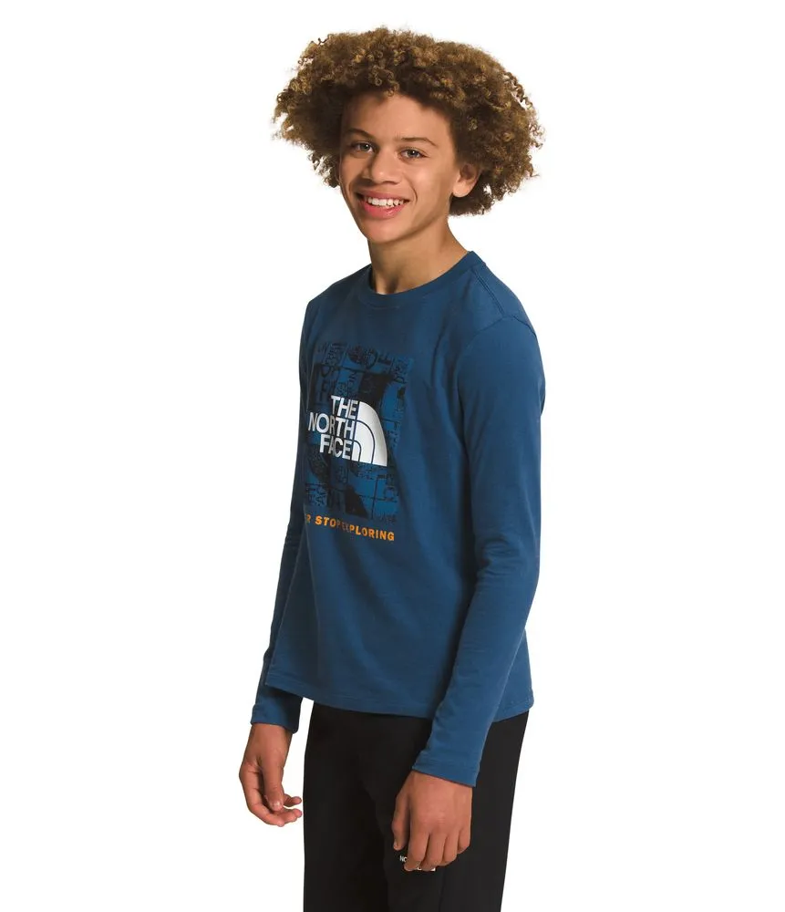 Camiseta Graphic Tee Azul Niño The North Face