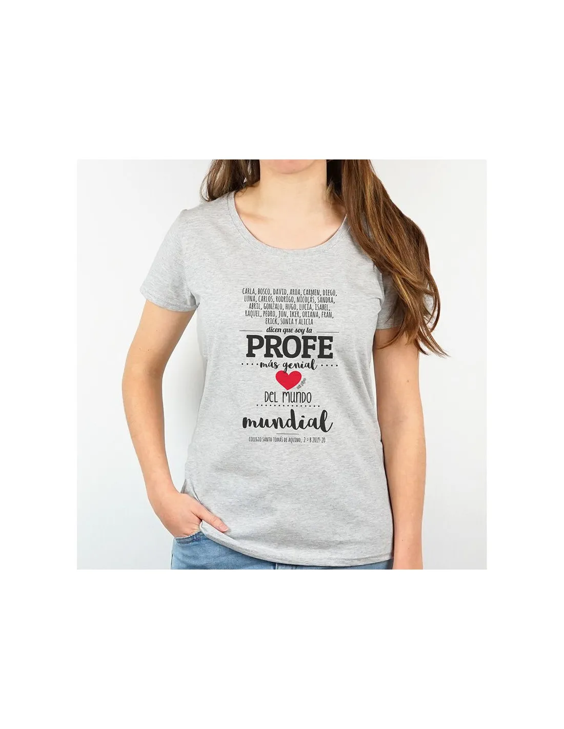 Camiseta para mujer  de profe genial Mi Pipo