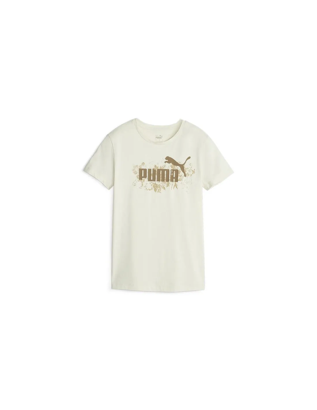 Camiseta Puma Ess+ Floral Vibes Blanco Mujer