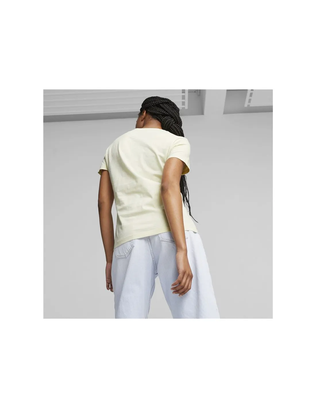 Camiseta Puma Ess+ Floral Vibes Blanco Mujer