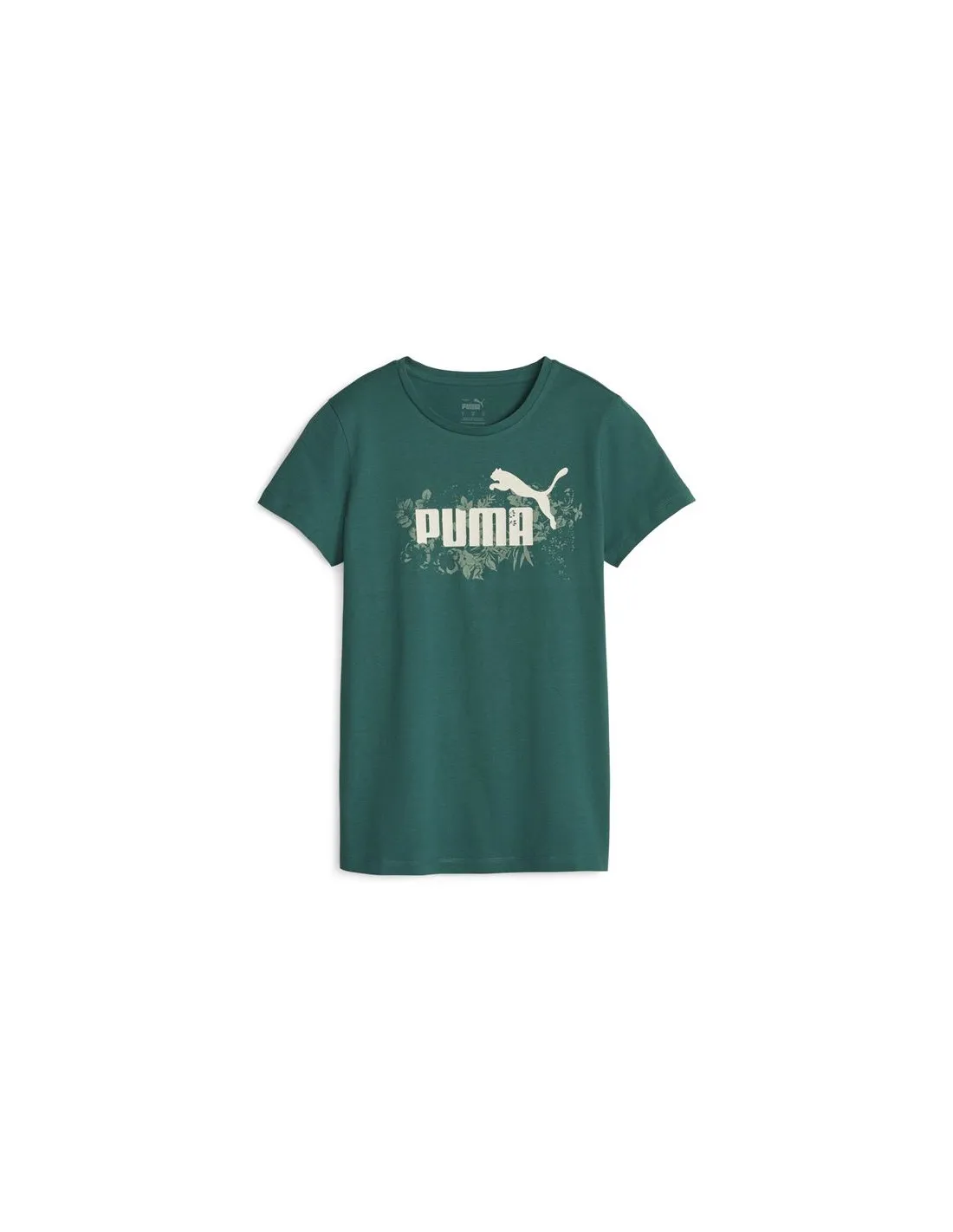 Camiseta Puma Essentials+ Floral Vibes Verde Mujer