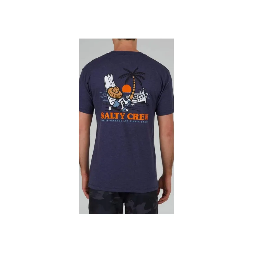 Camiseta Salty Crew Siesta Para Hombre